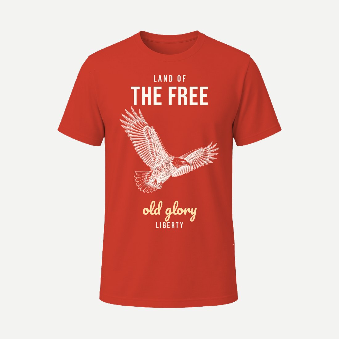 Land Of The Free Red