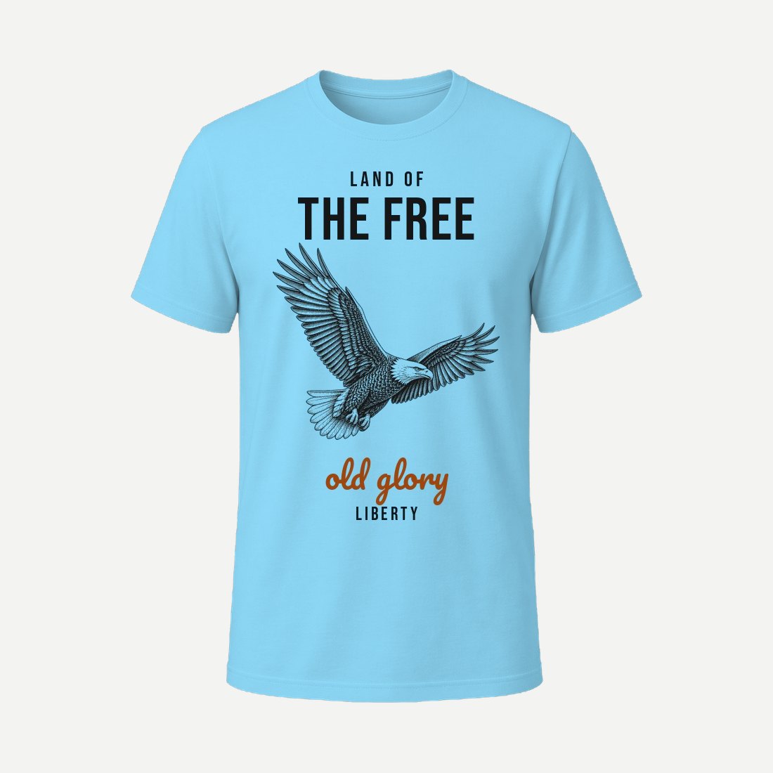 Land Of The Free Sky Blue