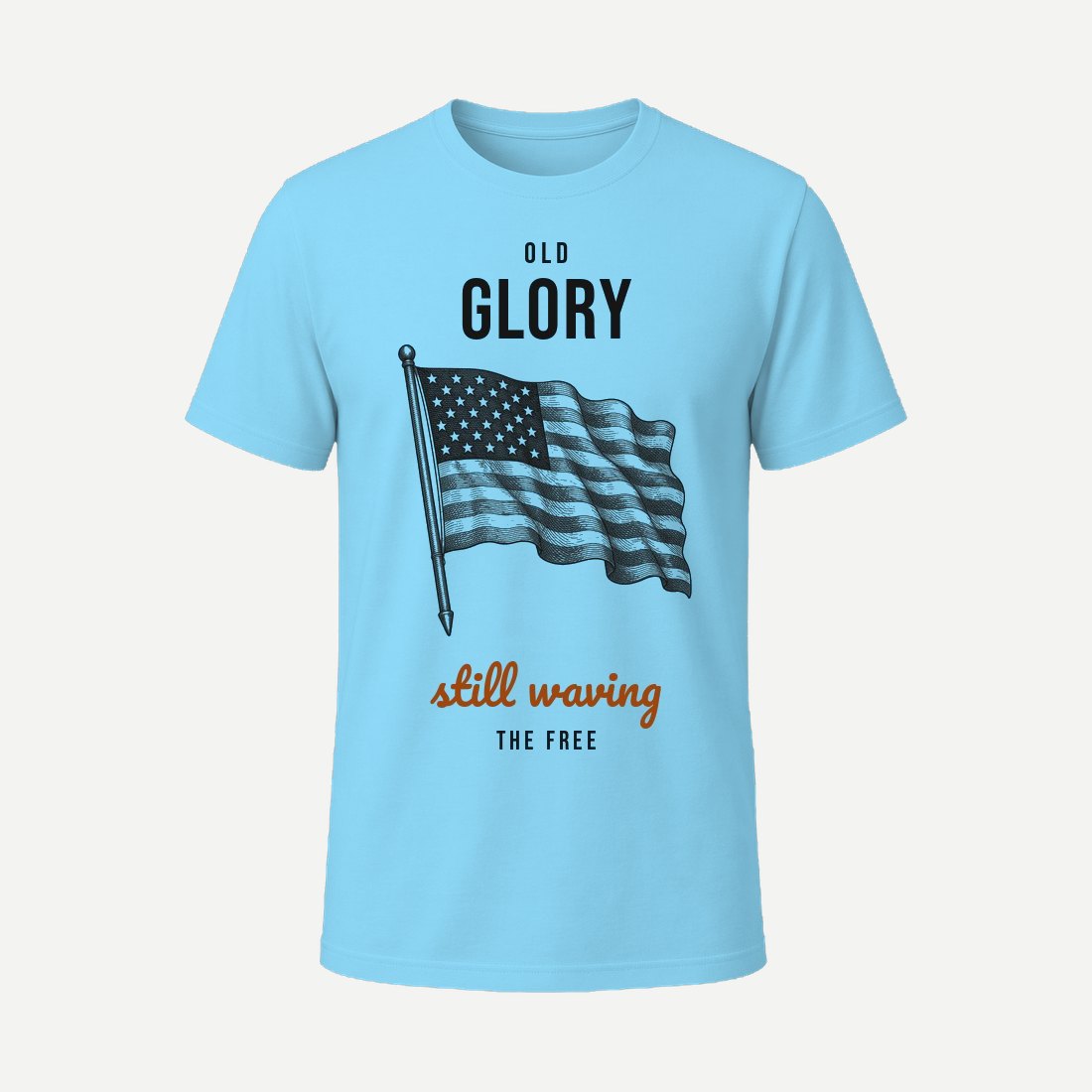 Old Glory Sky Blue