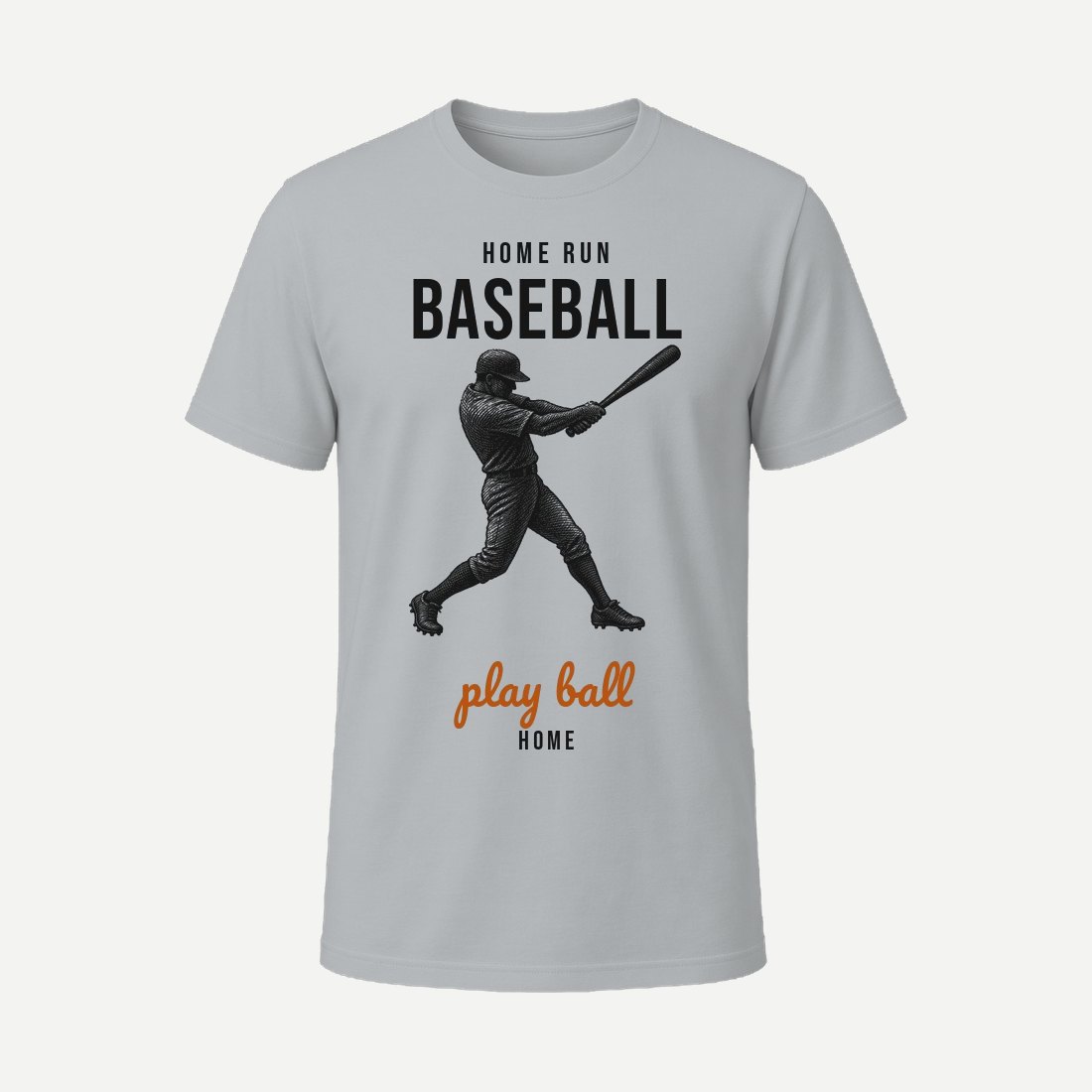 Baseball Days Charcoal
