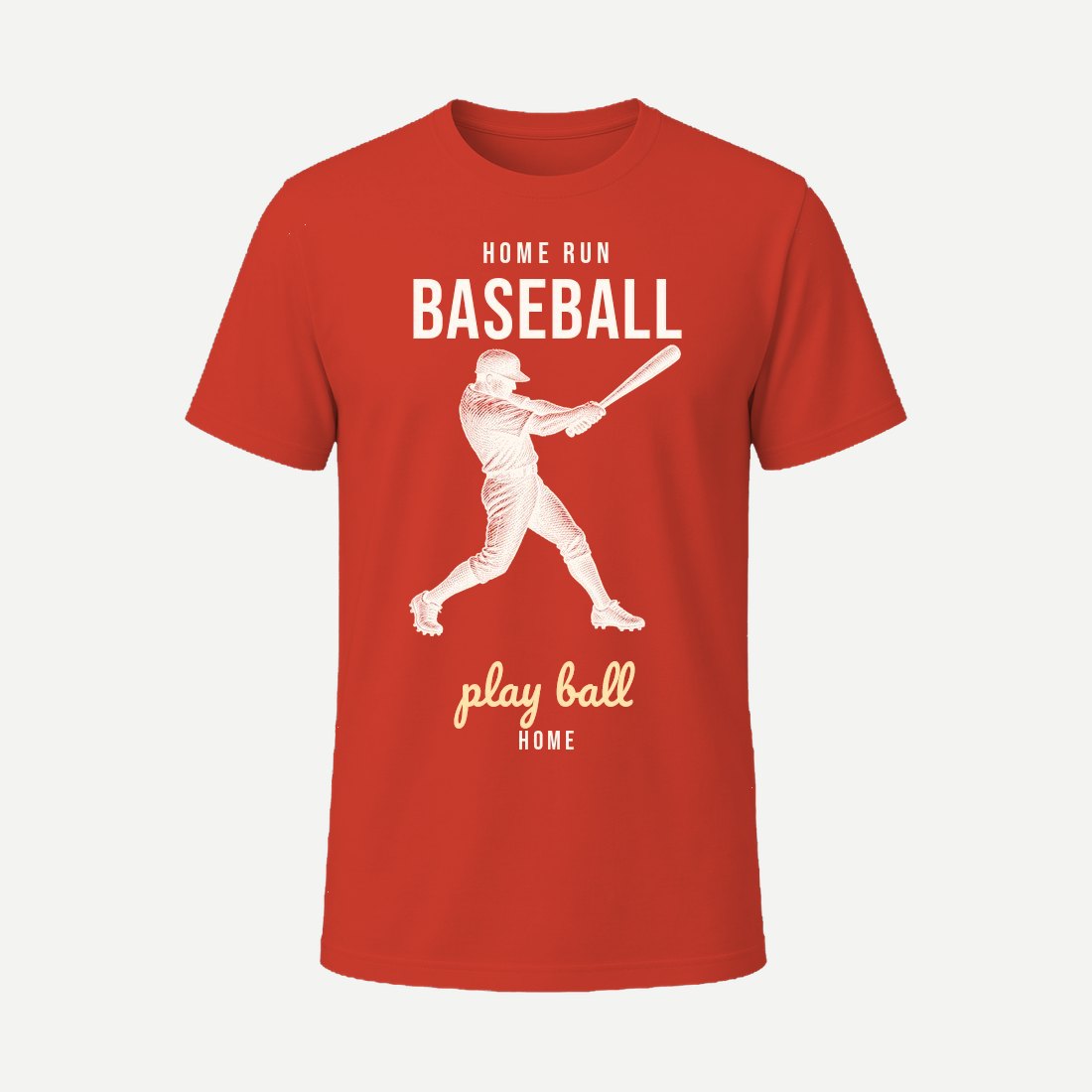 Baseball Days Red