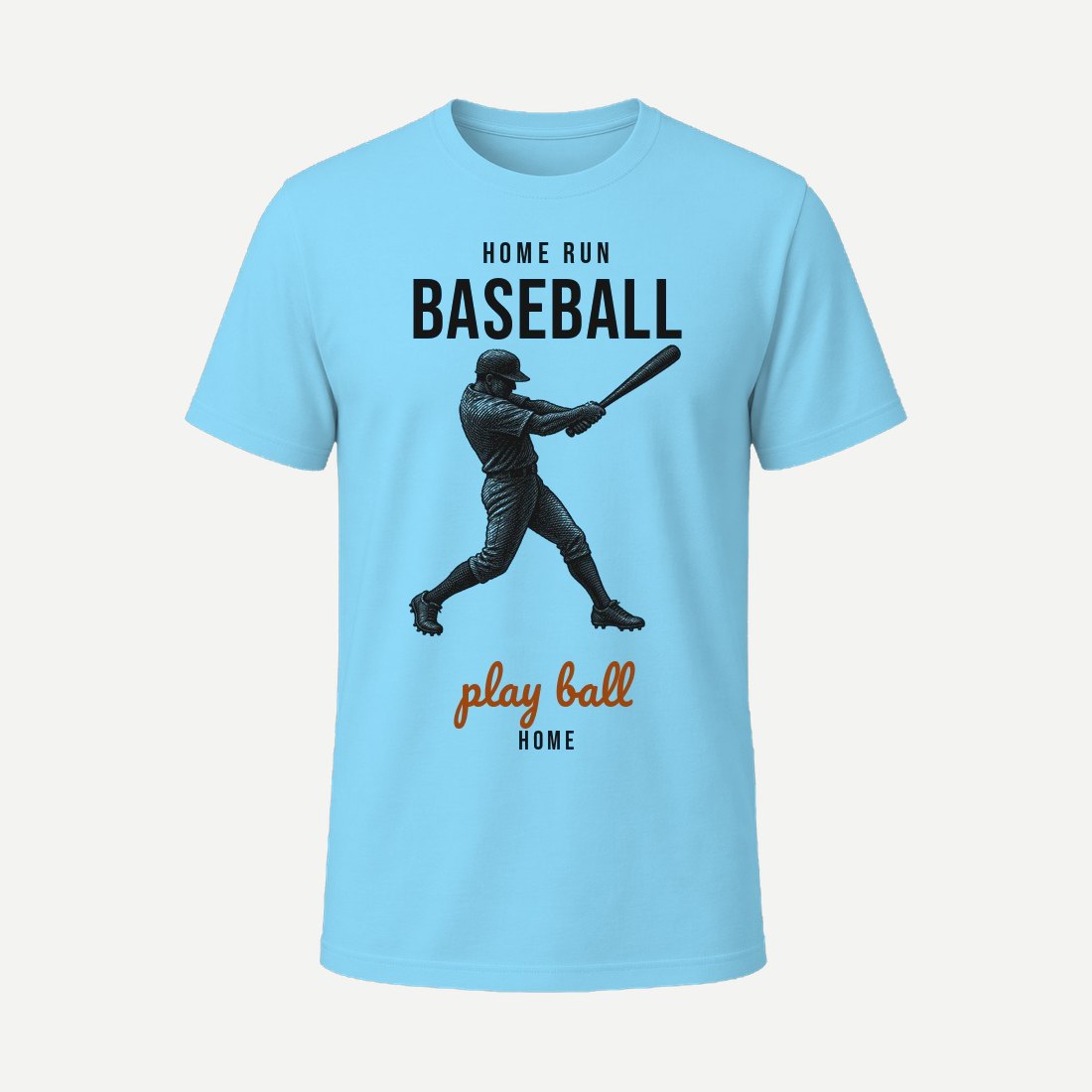 Baseball Days Sky Blue