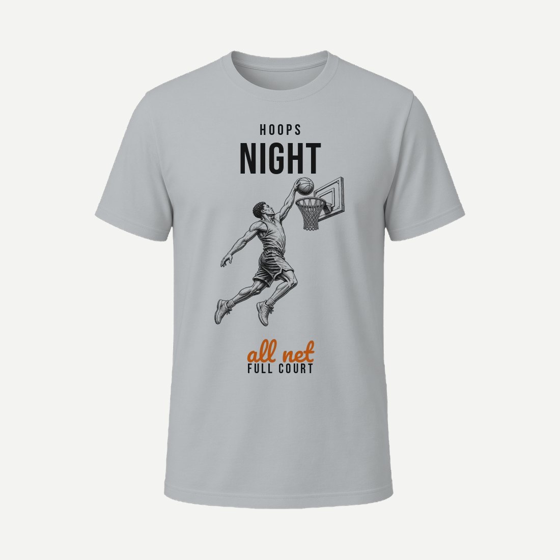 Hoops Night Charcoal