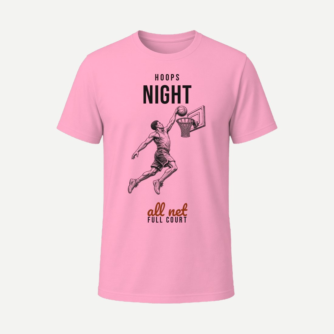 Hoops Night Pink