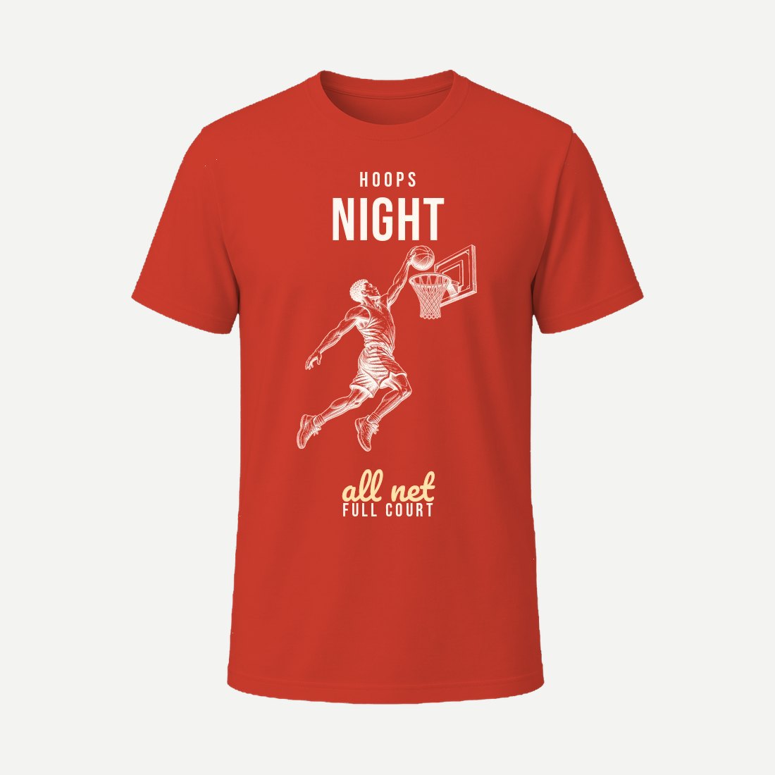 Hoops Night Red