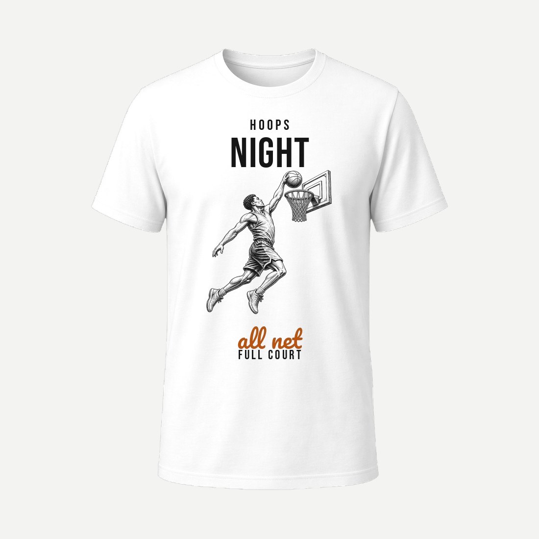 Hoops Night White