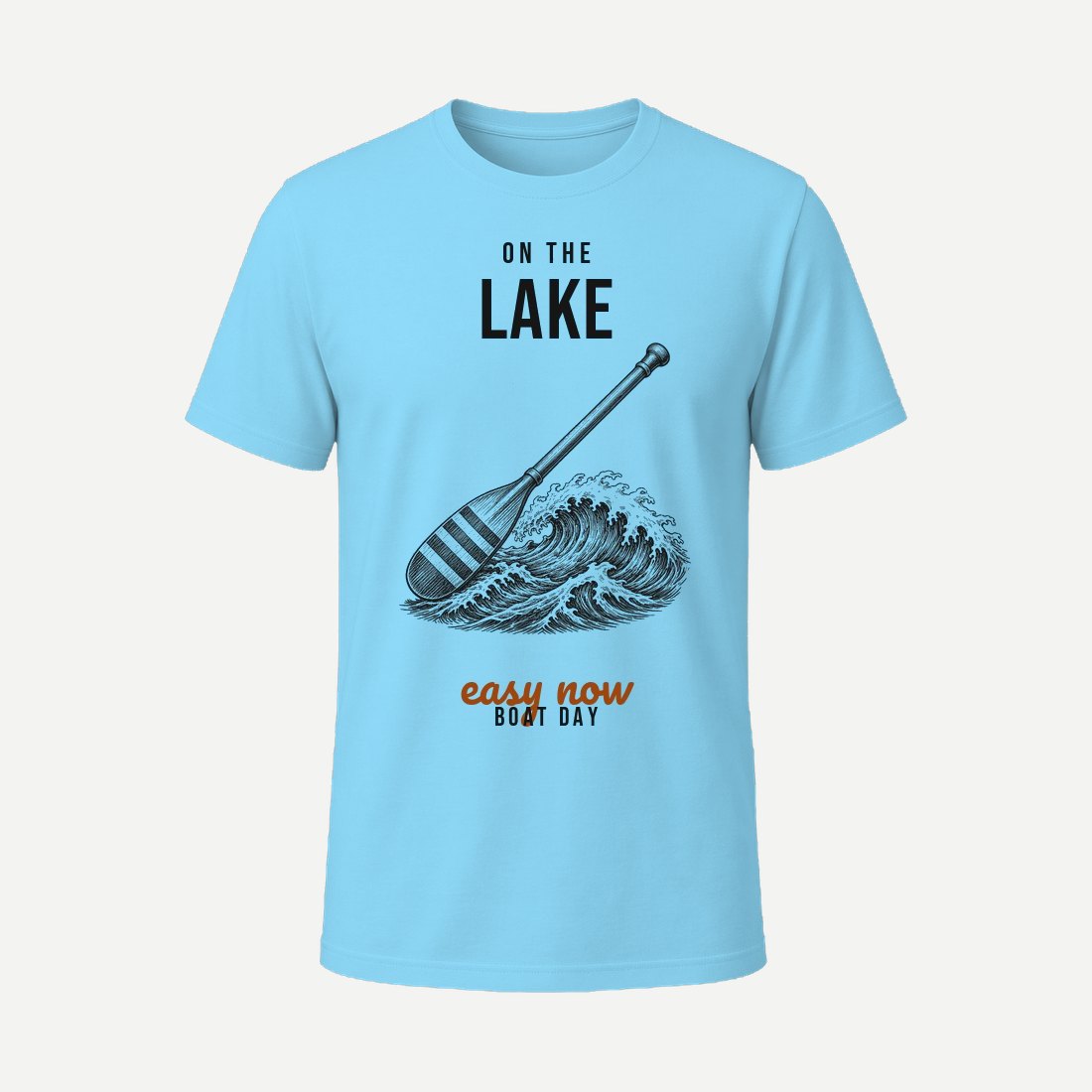 On The Lake Sky Blue