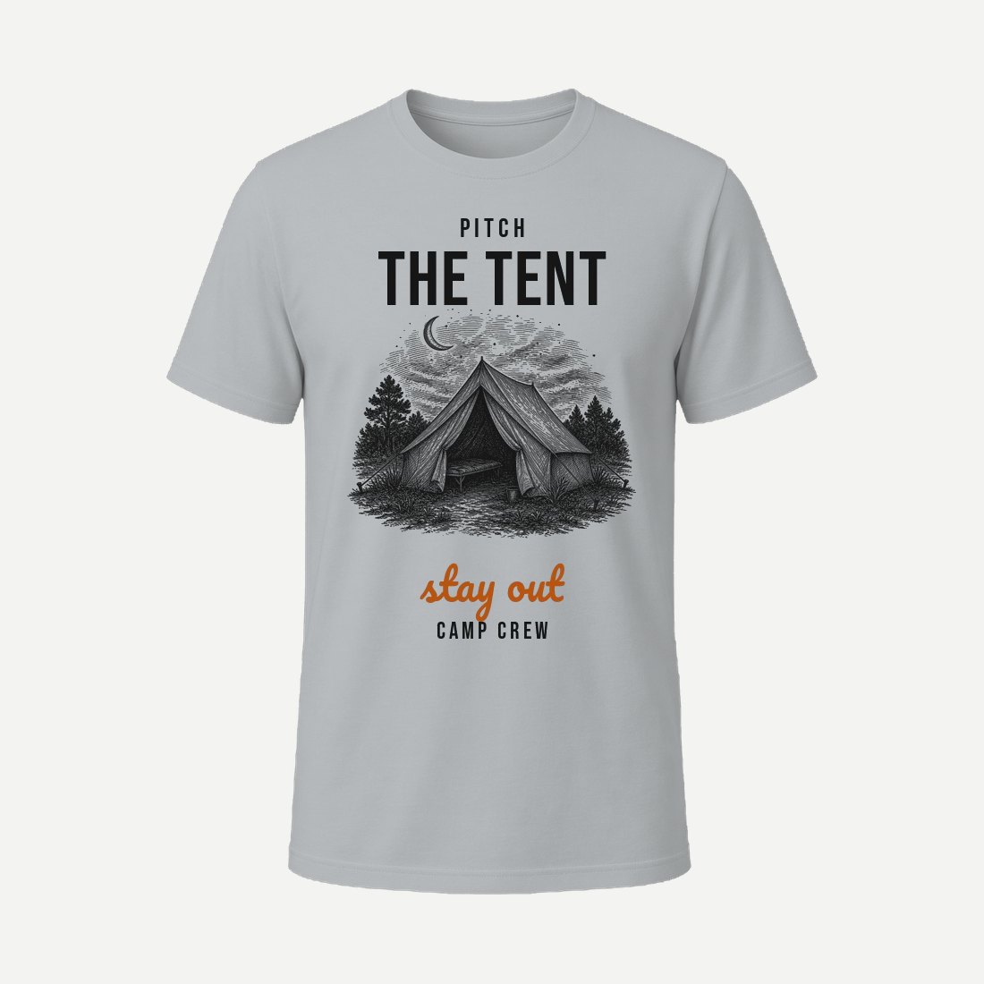 Pitch The Tent Charcoal