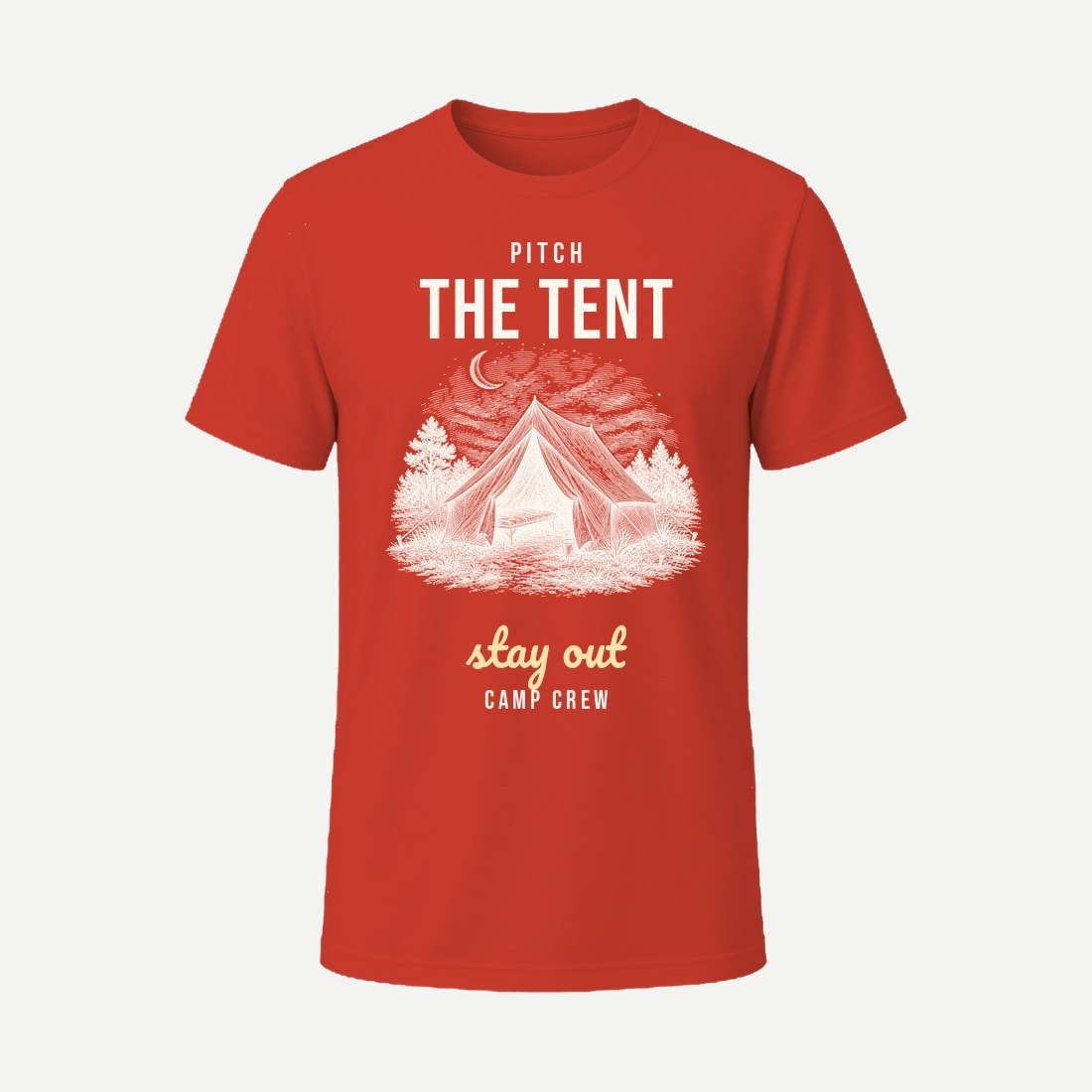 Pitch The Tent Red