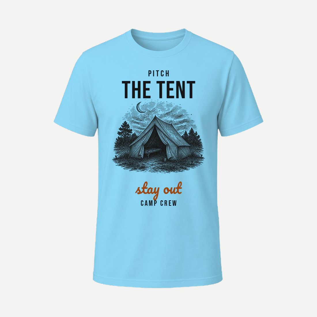Pitch The Tent Sky Blue