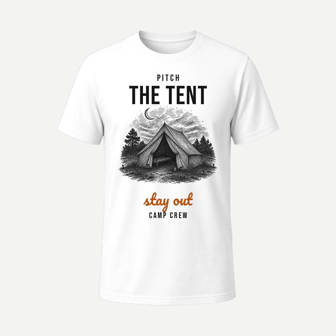 Pitch The Tent White