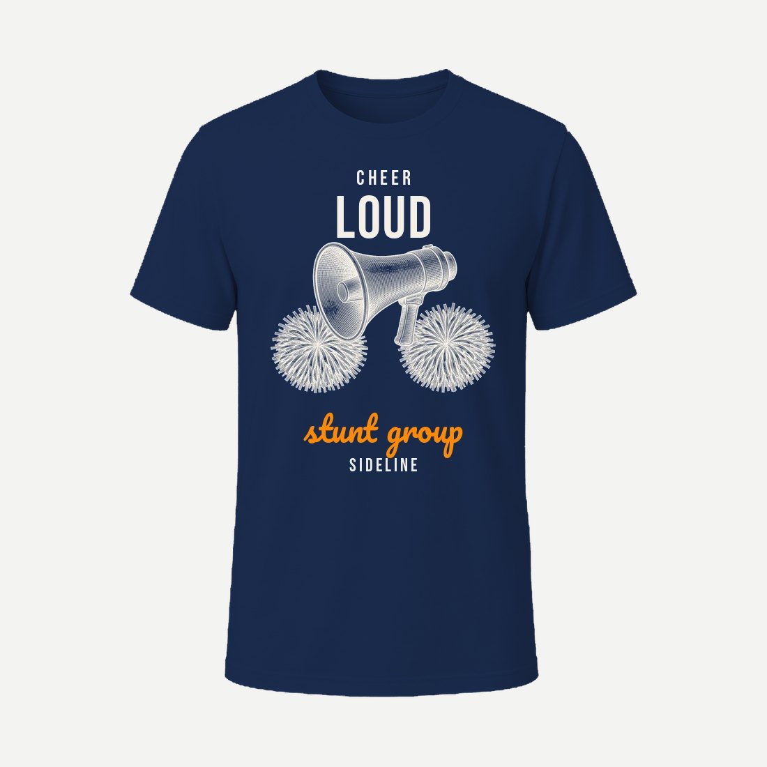 Cheer Loud Navy