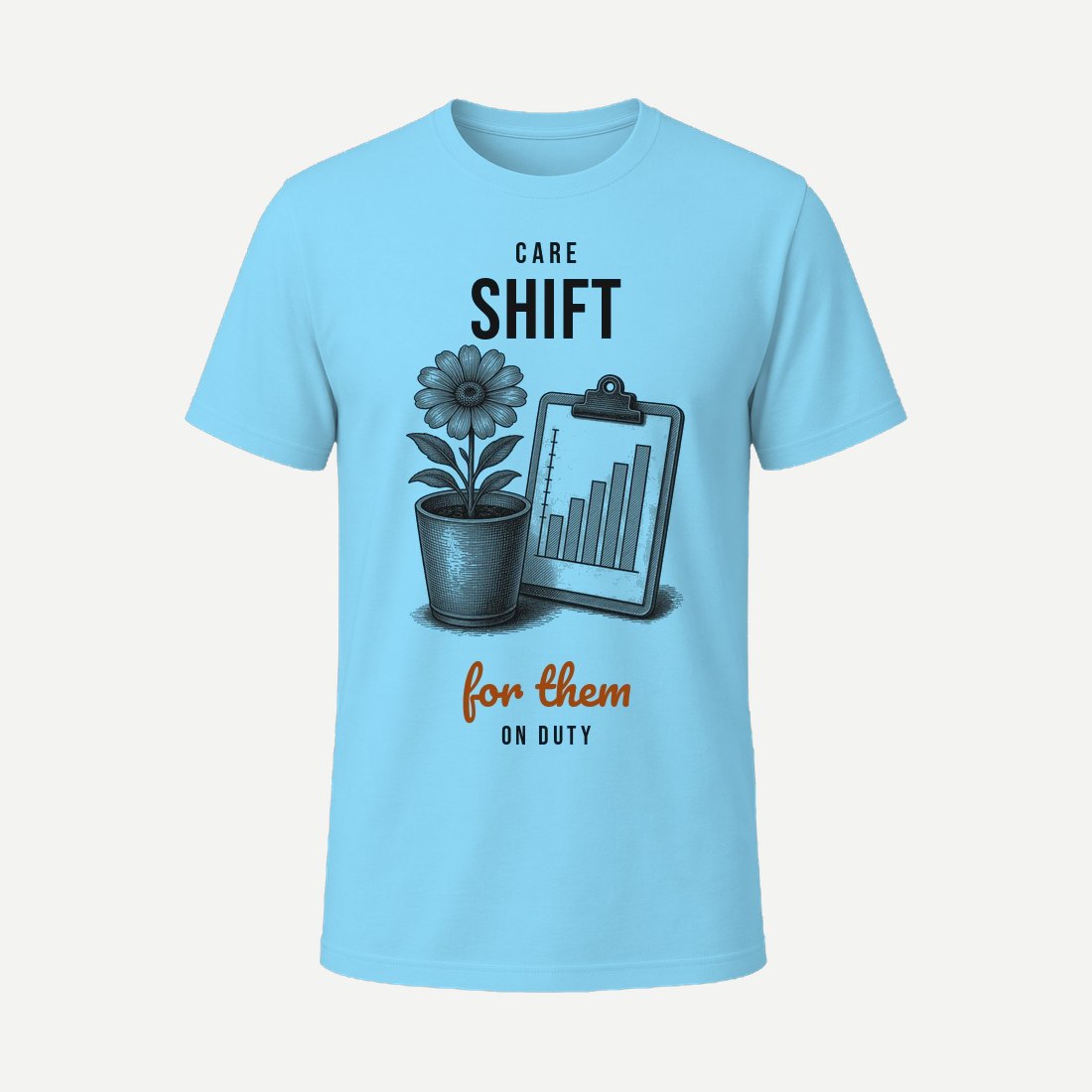 Care Shift Sky Blue