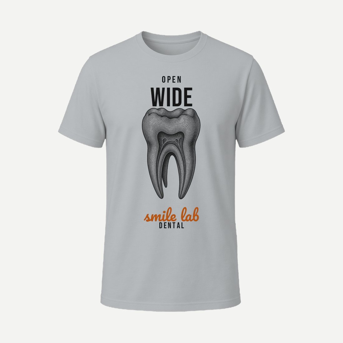 Open Wide Charcoal