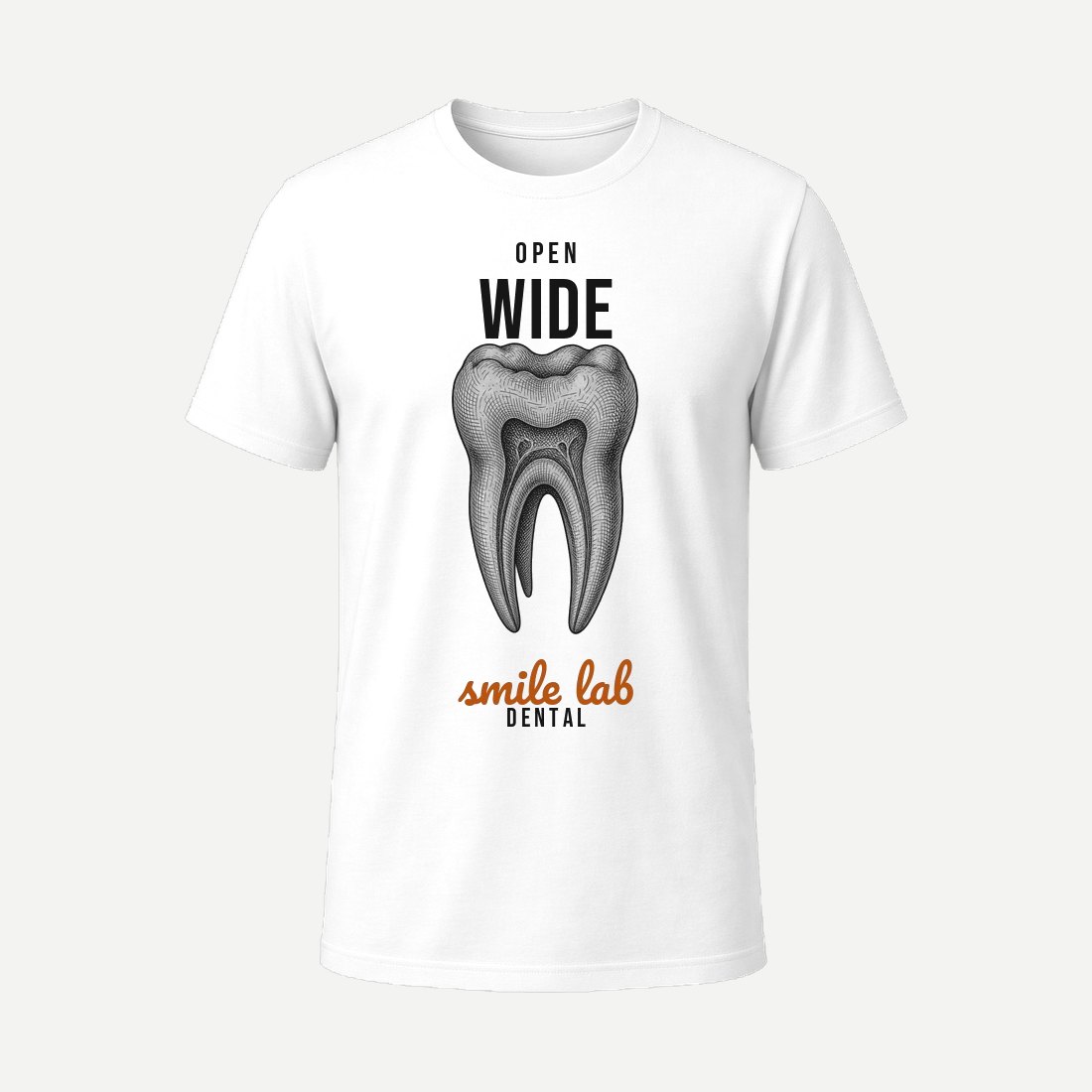 Open Wide White
