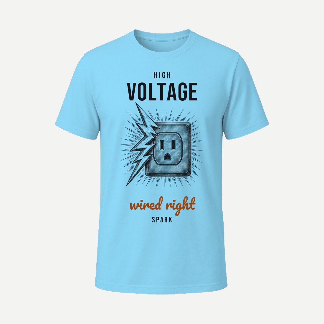 High Voltage Sky Blue