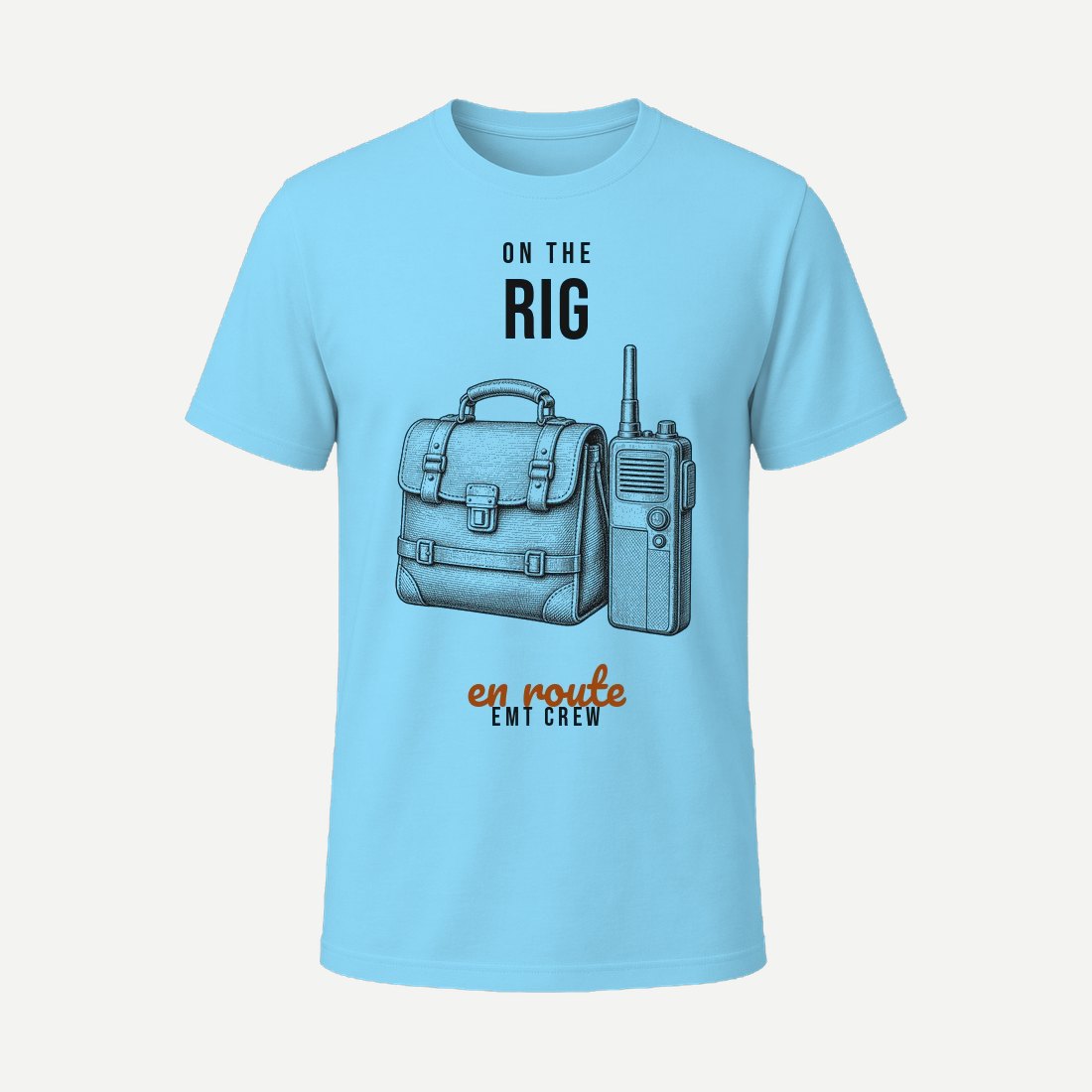On The Rig Sky Blue