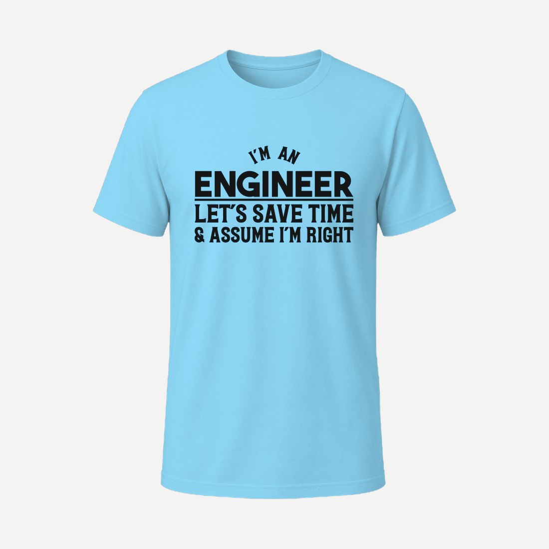 Engineer Humor 01 Sky Blue