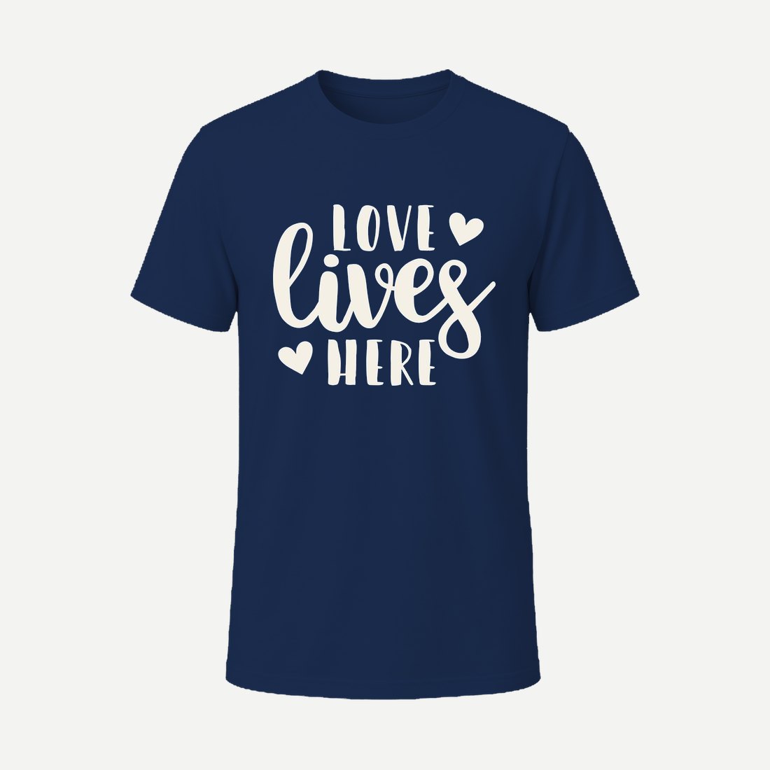 Love Lives Here Navy