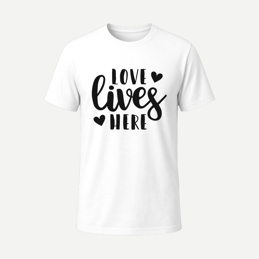 Love Lives Here White