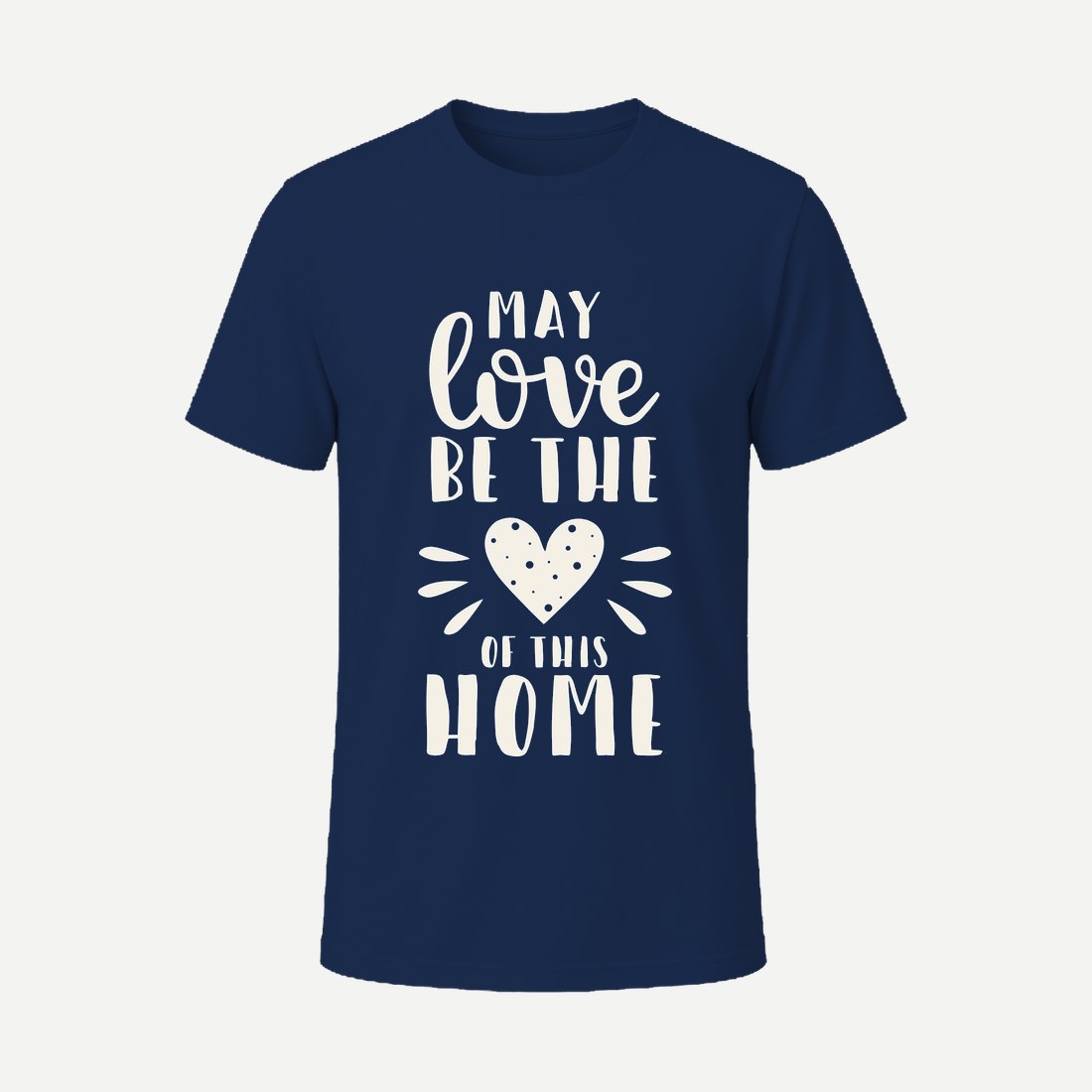 May Love Be the Heart of This Home Navy
