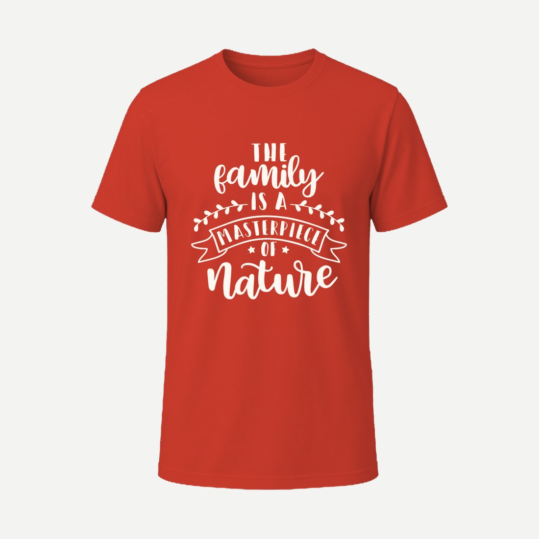 The Family Is a Masterpiece of Nature Red