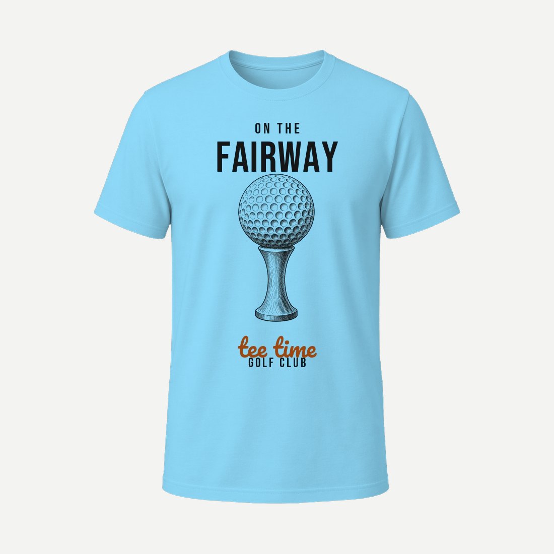On The Fairway Sky Blue
