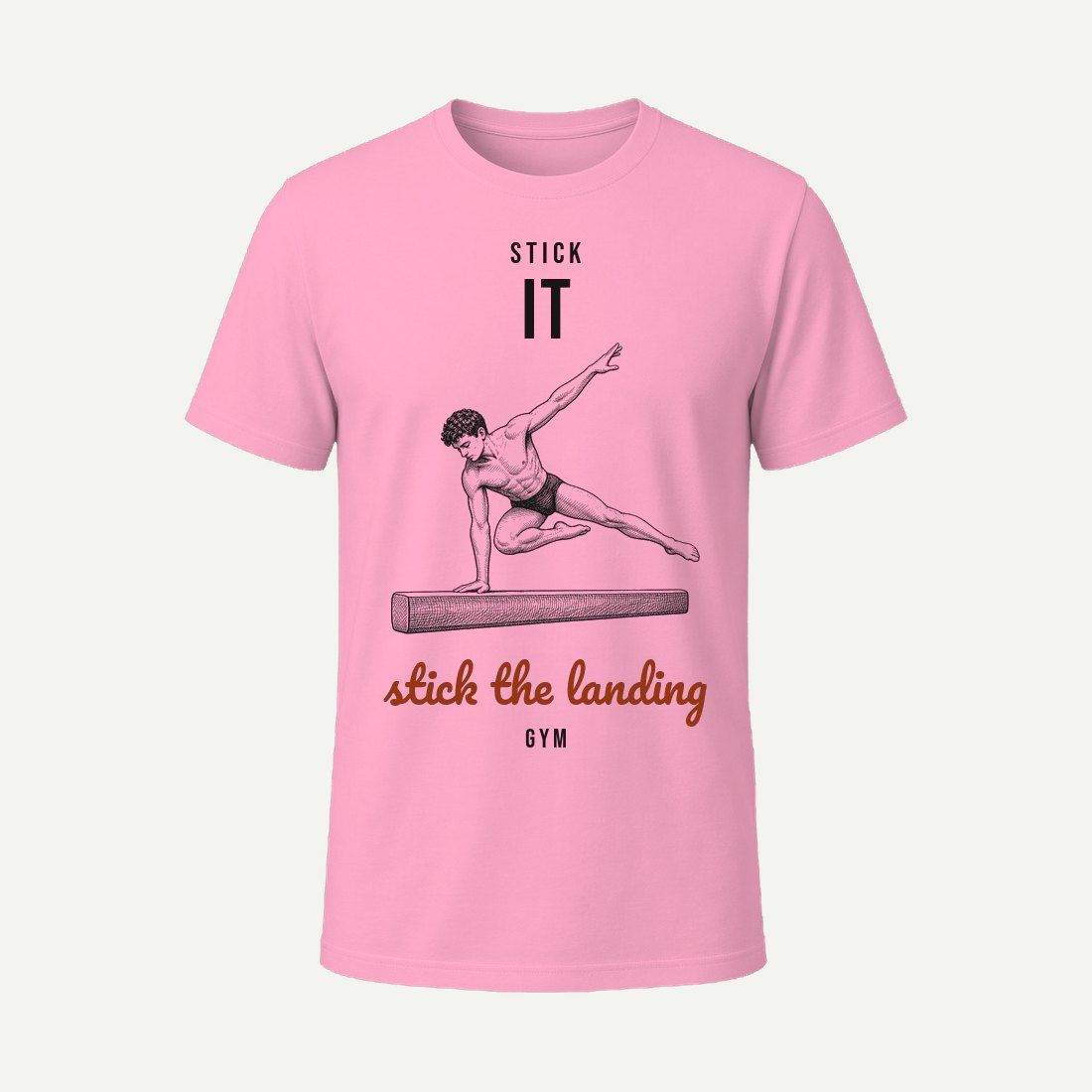 Stick The Landing Pink