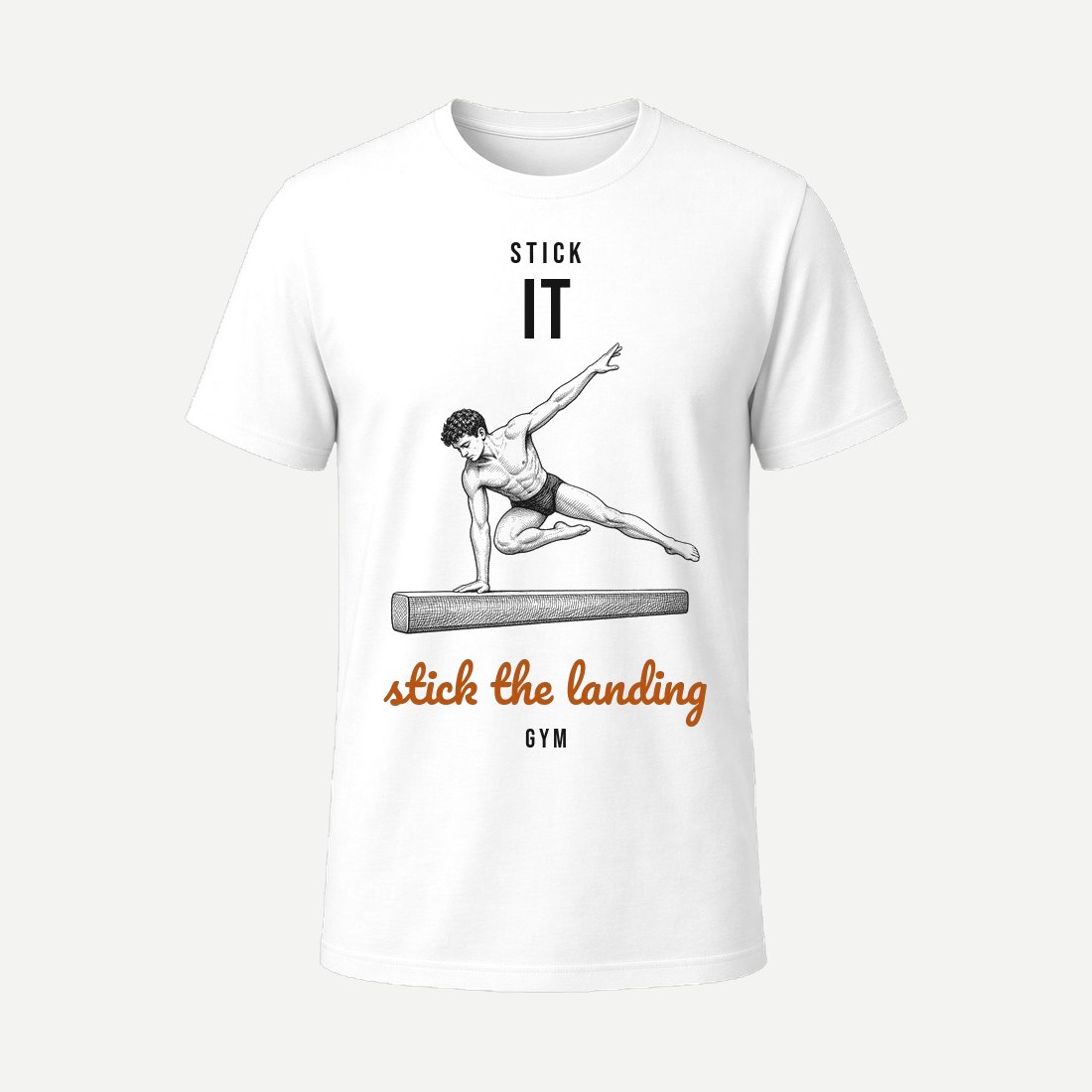 Stick The Landing White