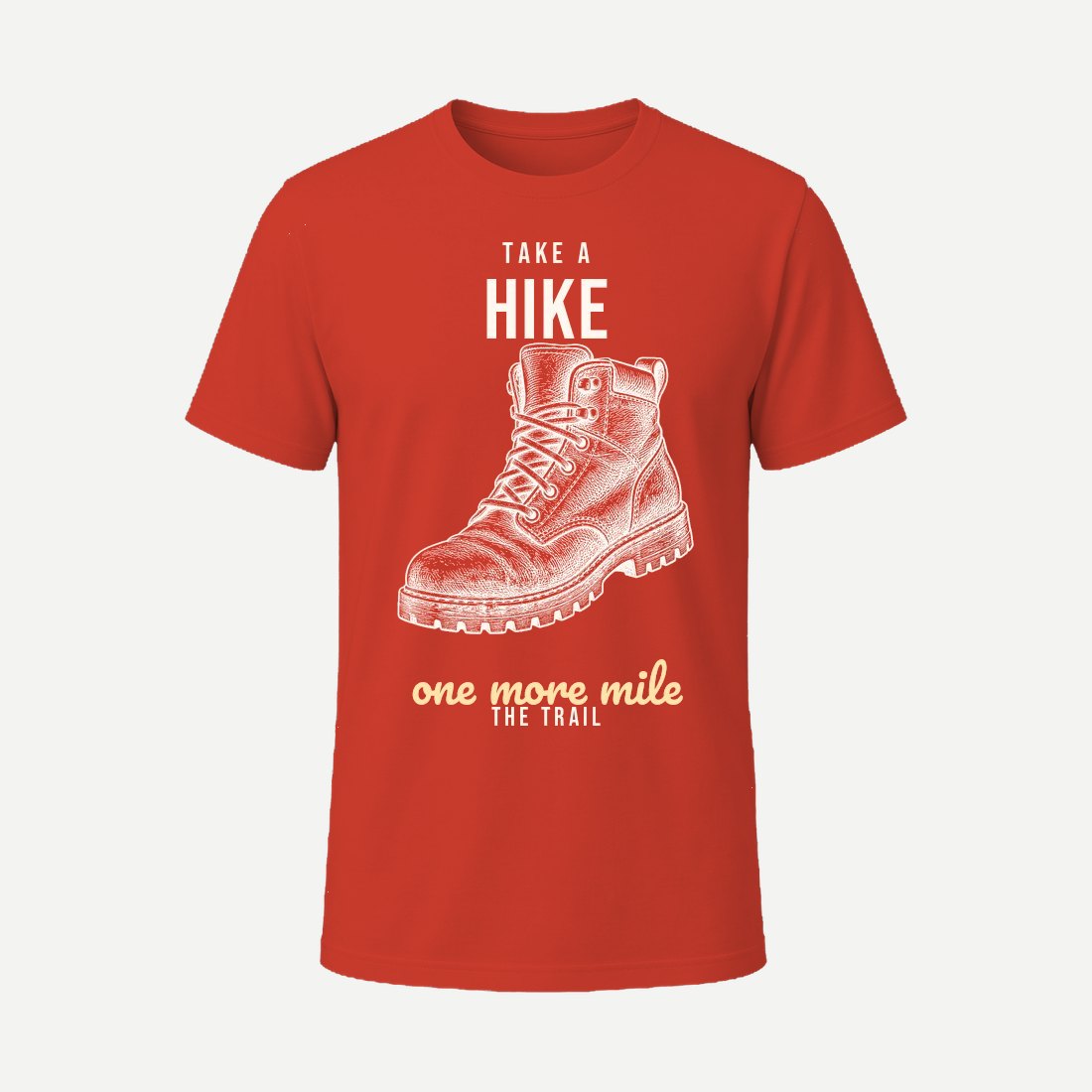 Take A Hike Red