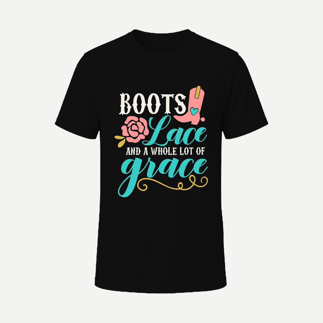 Boots Lace and a Whole Lot of Grace