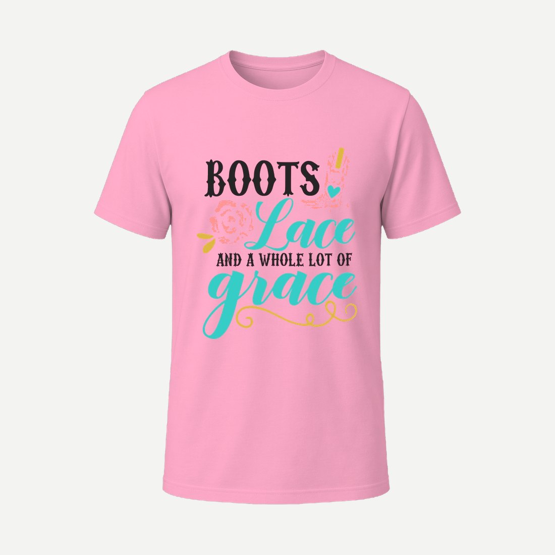 Boots Lace and a Whole Lot of Grace Pink