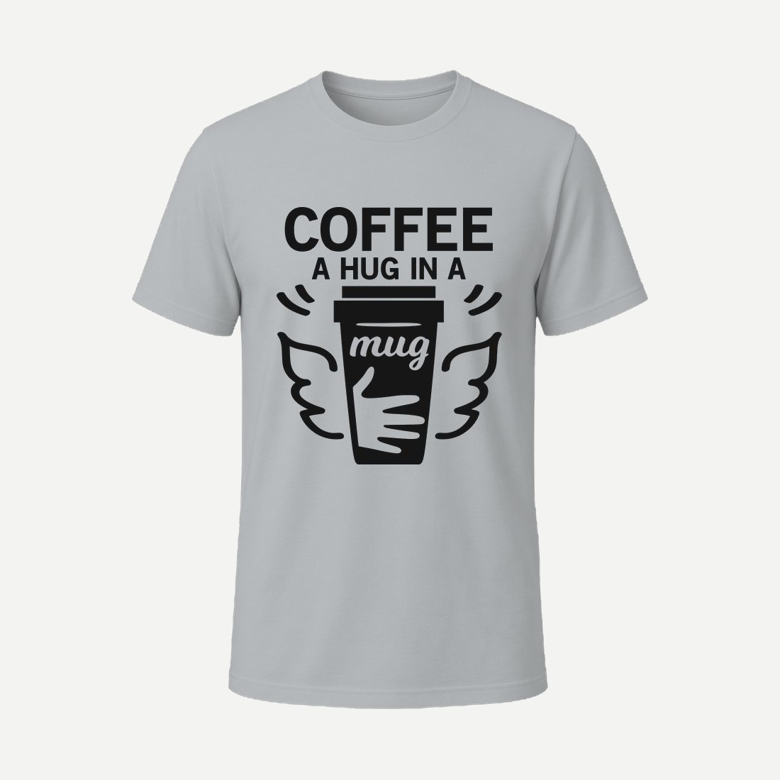 Coffee a Hug in a Mug Charcoal