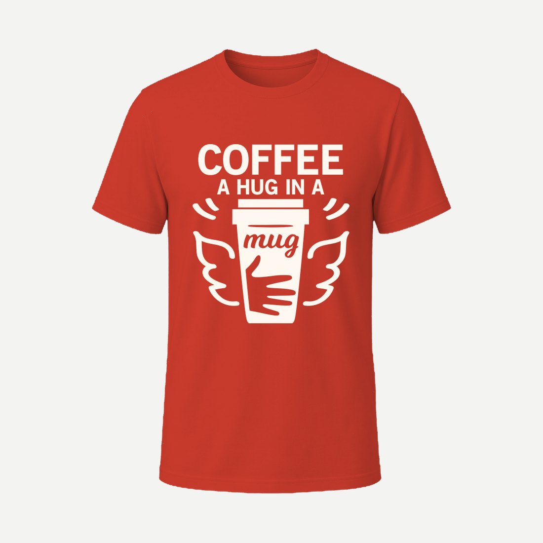 Coffee a Hug in a Mug Red