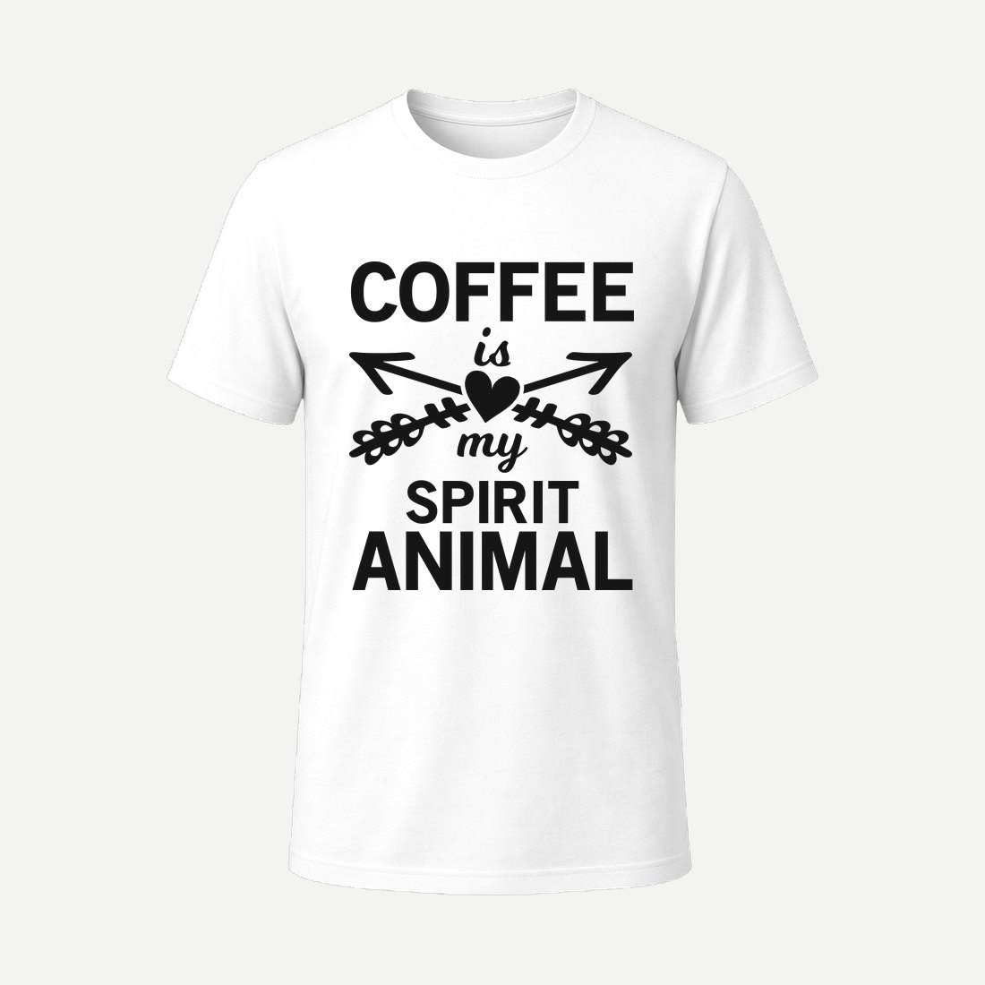 Coffee Is My Spirit Animal White
