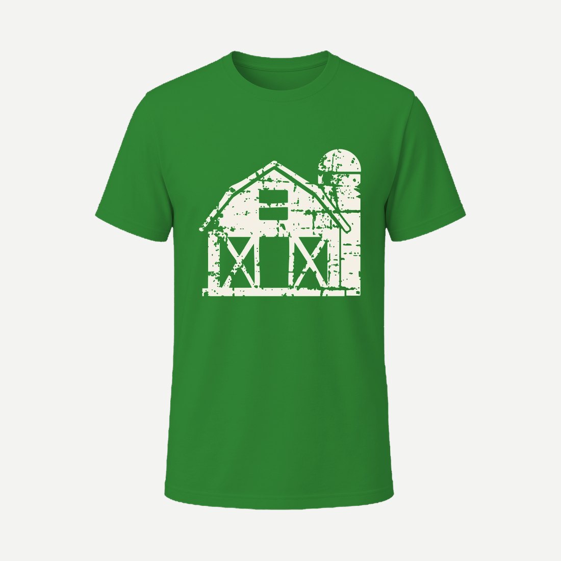 Distressed Barn Green