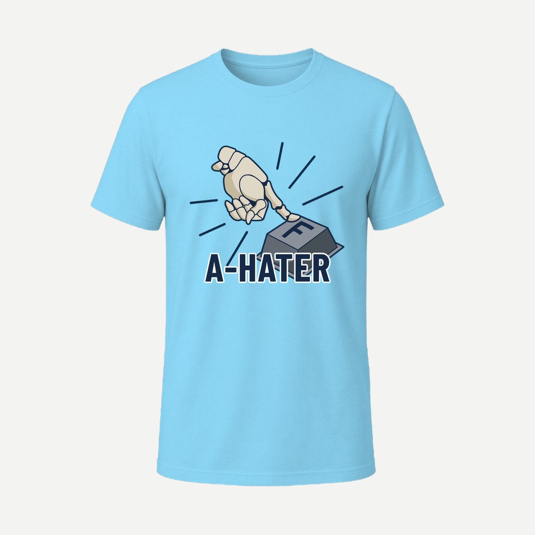 F a Hater Sky Blue