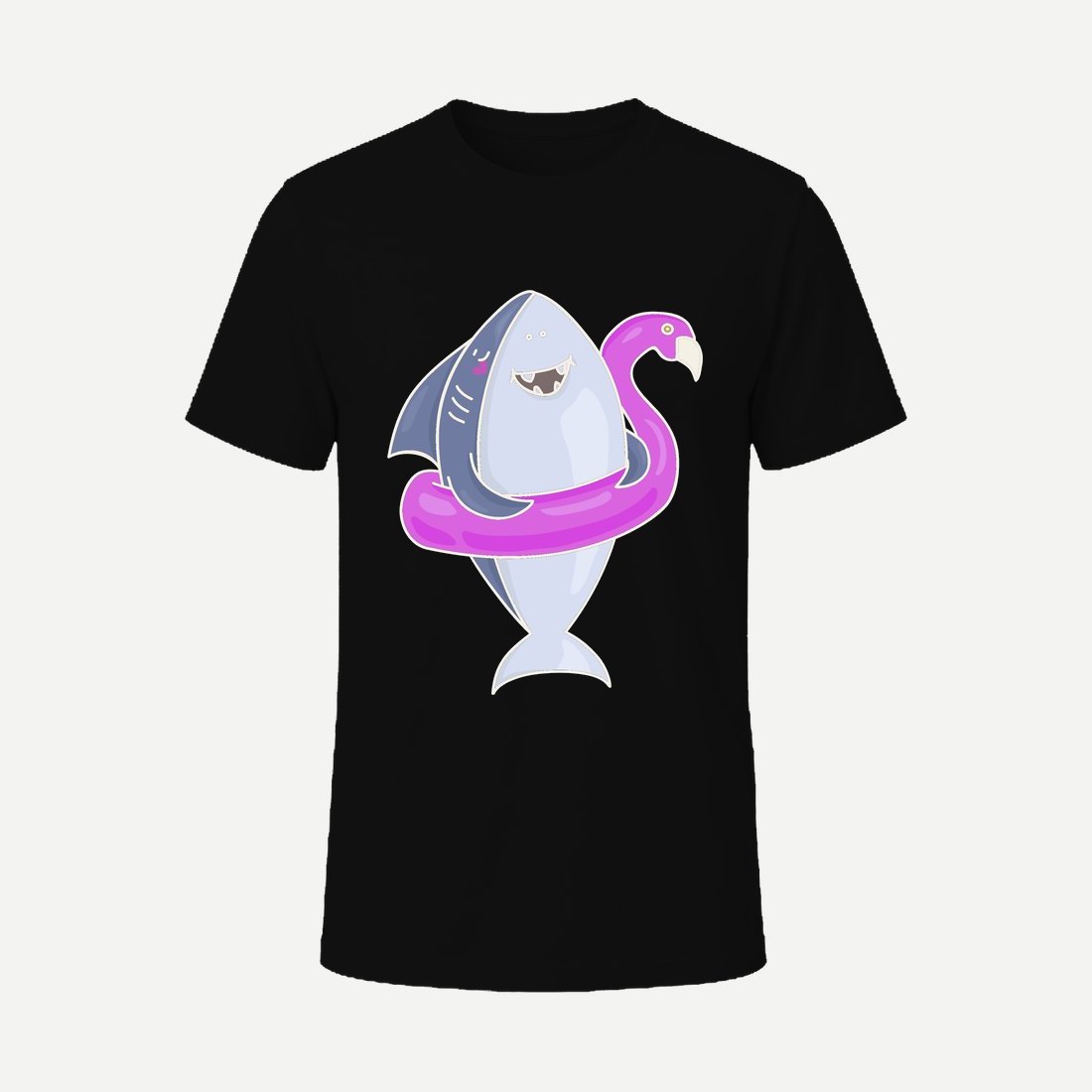 Shark on a Flamingo