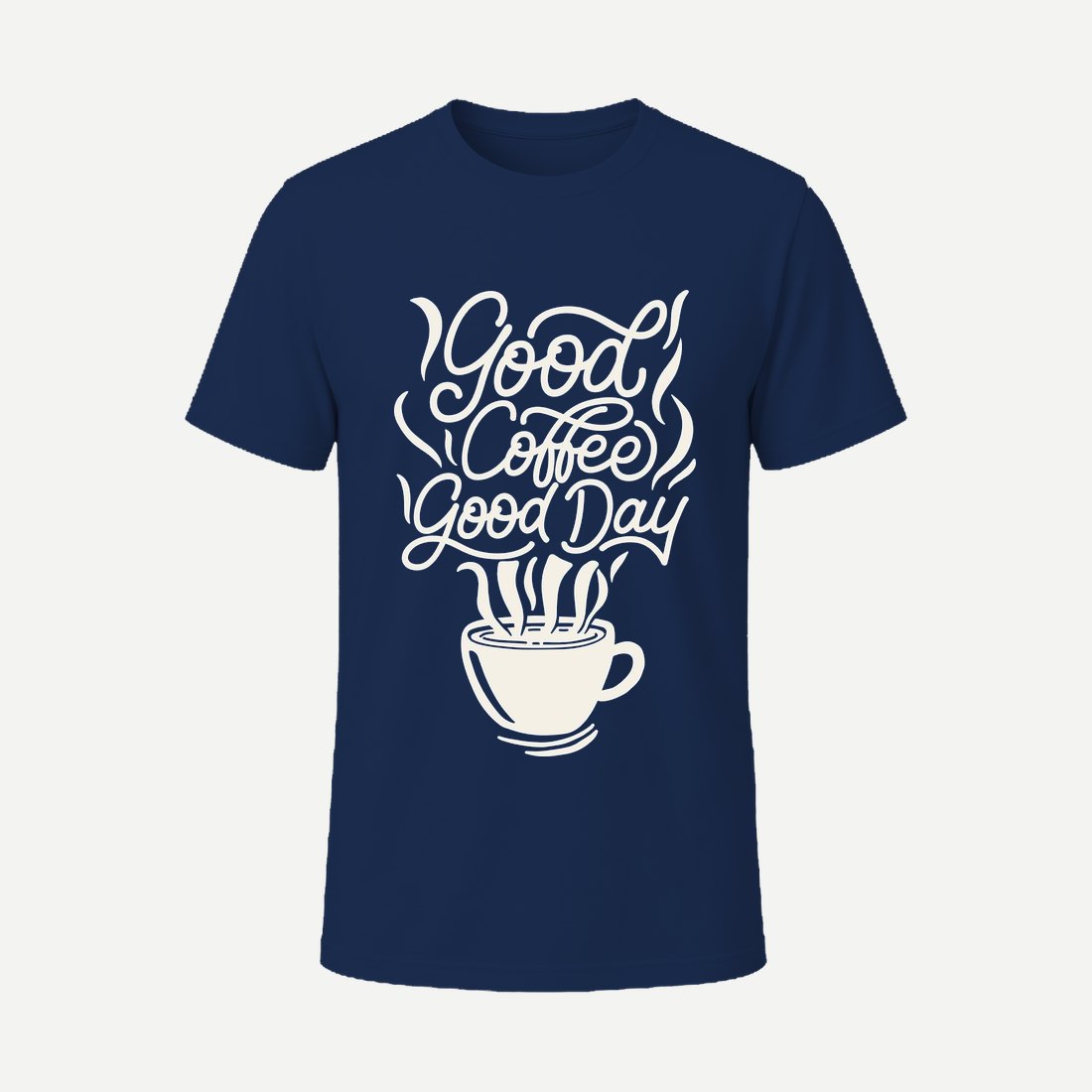 Good Coffee Good Day Navy