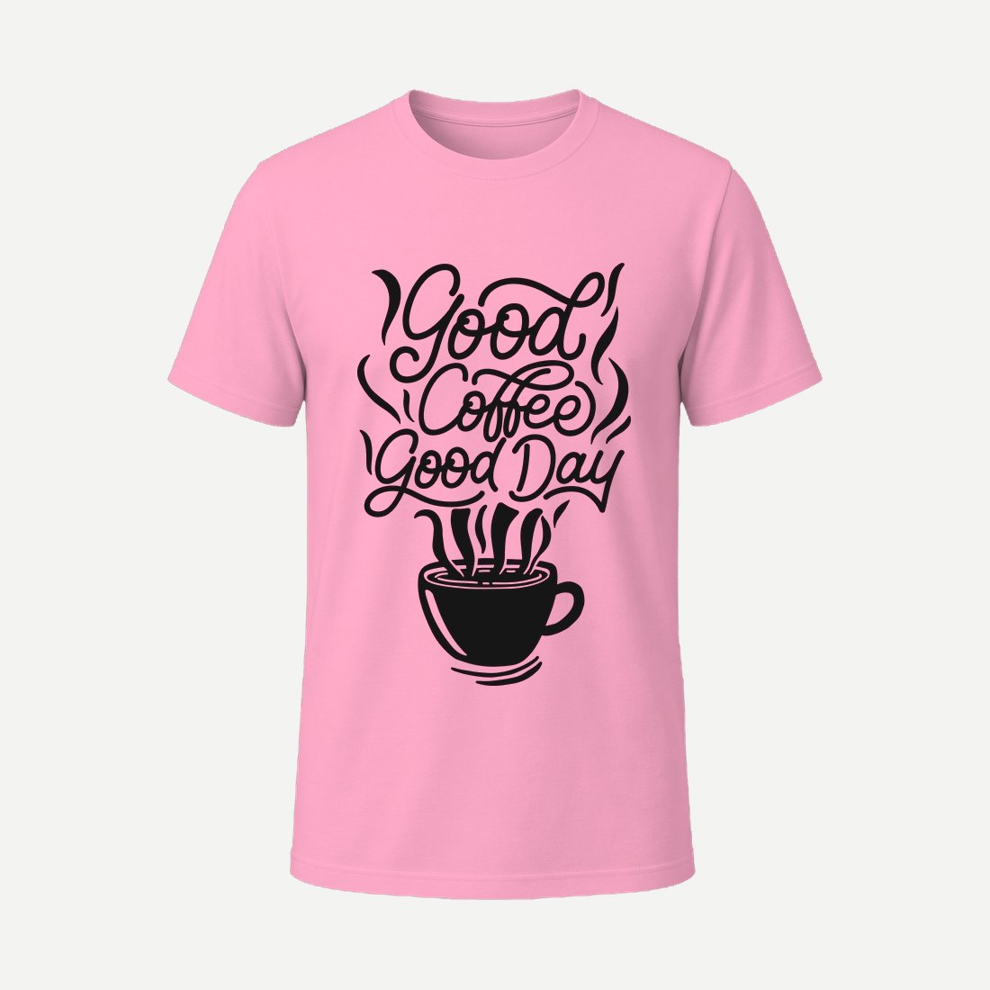 Good Coffee Good Day Pink