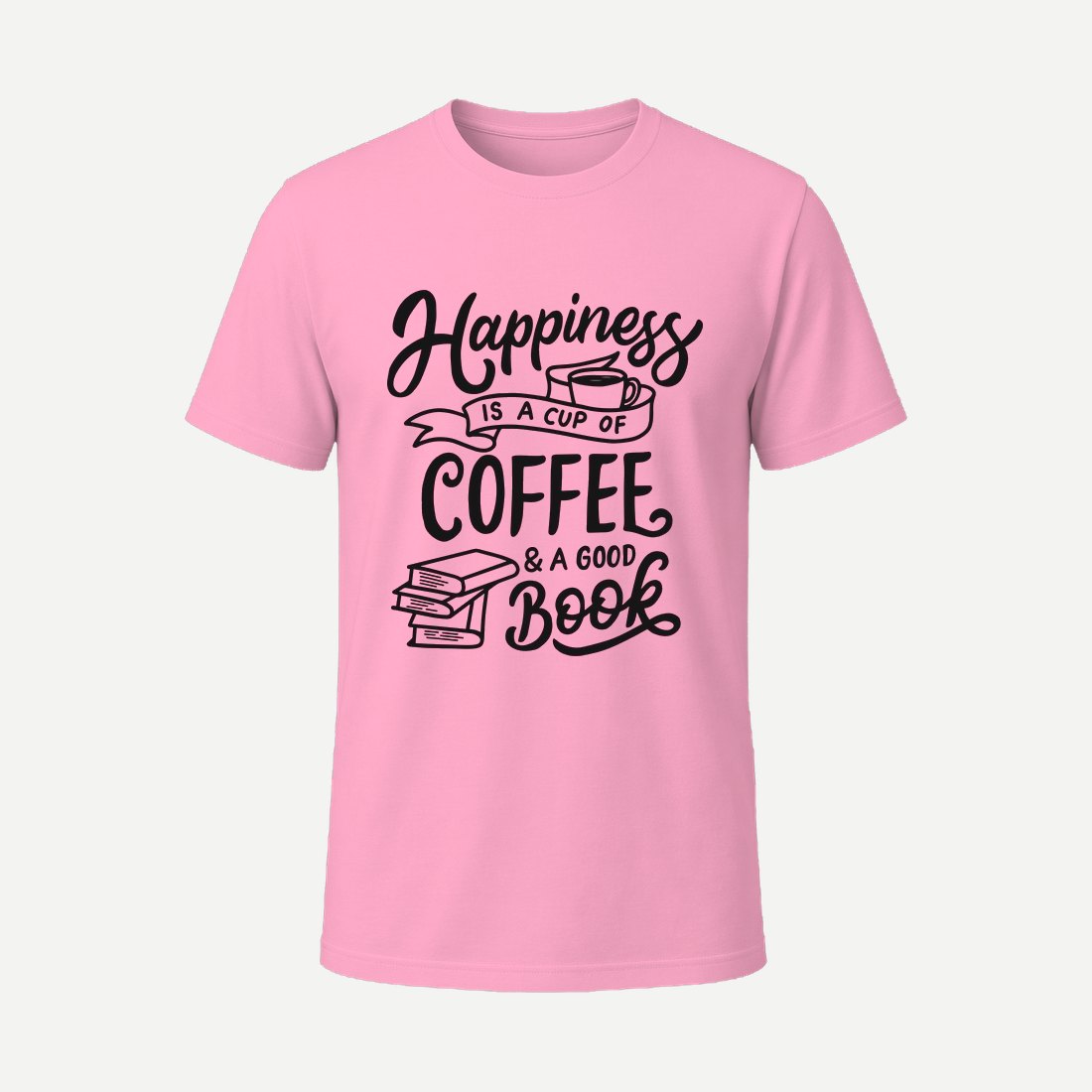 Happiness Is a Cup of Coffee Pink