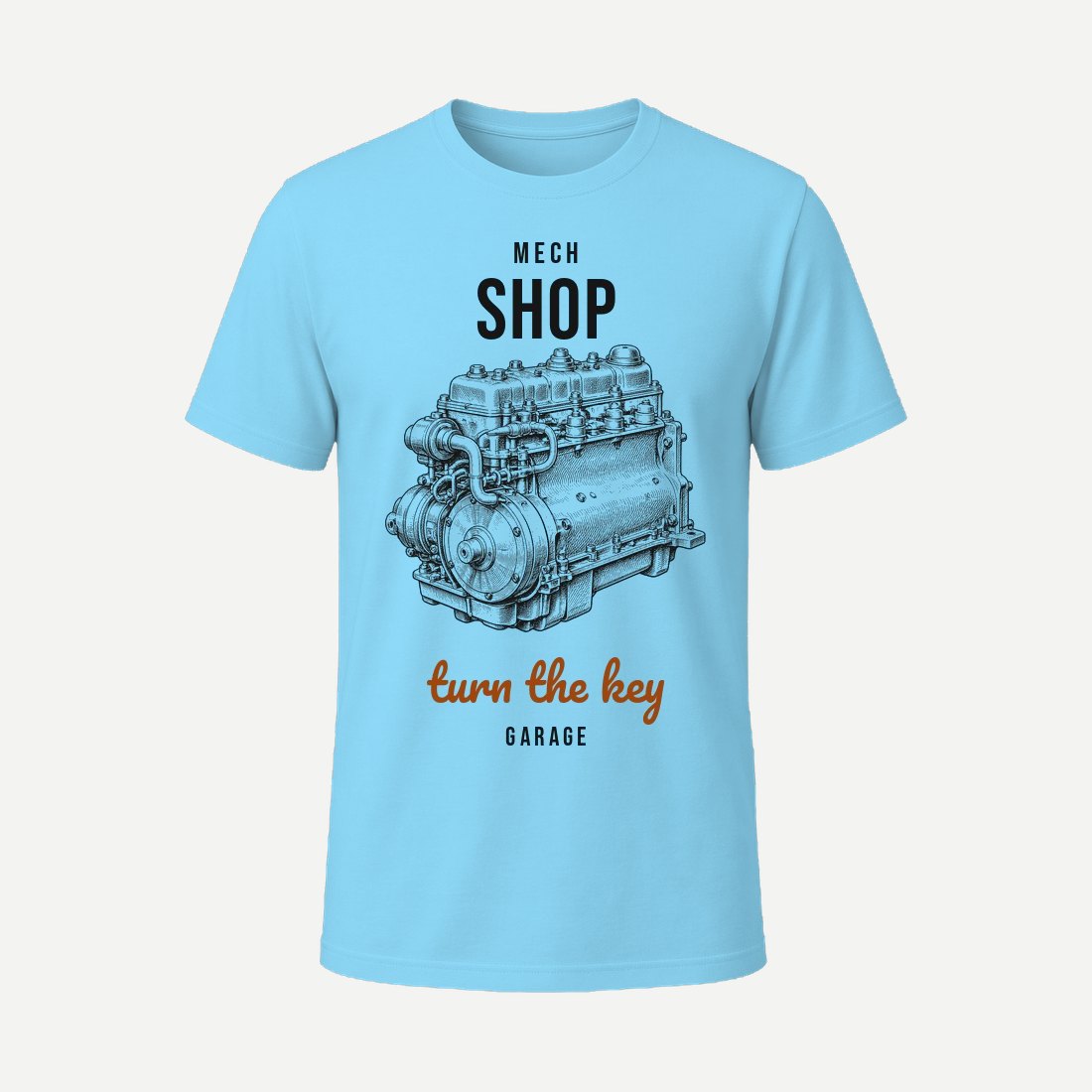 Mechanic Sky Blue