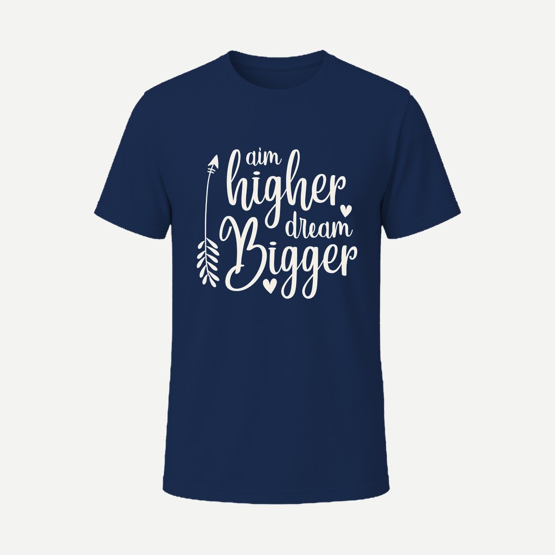 Aim Higher Dream Bigger 01 Navy