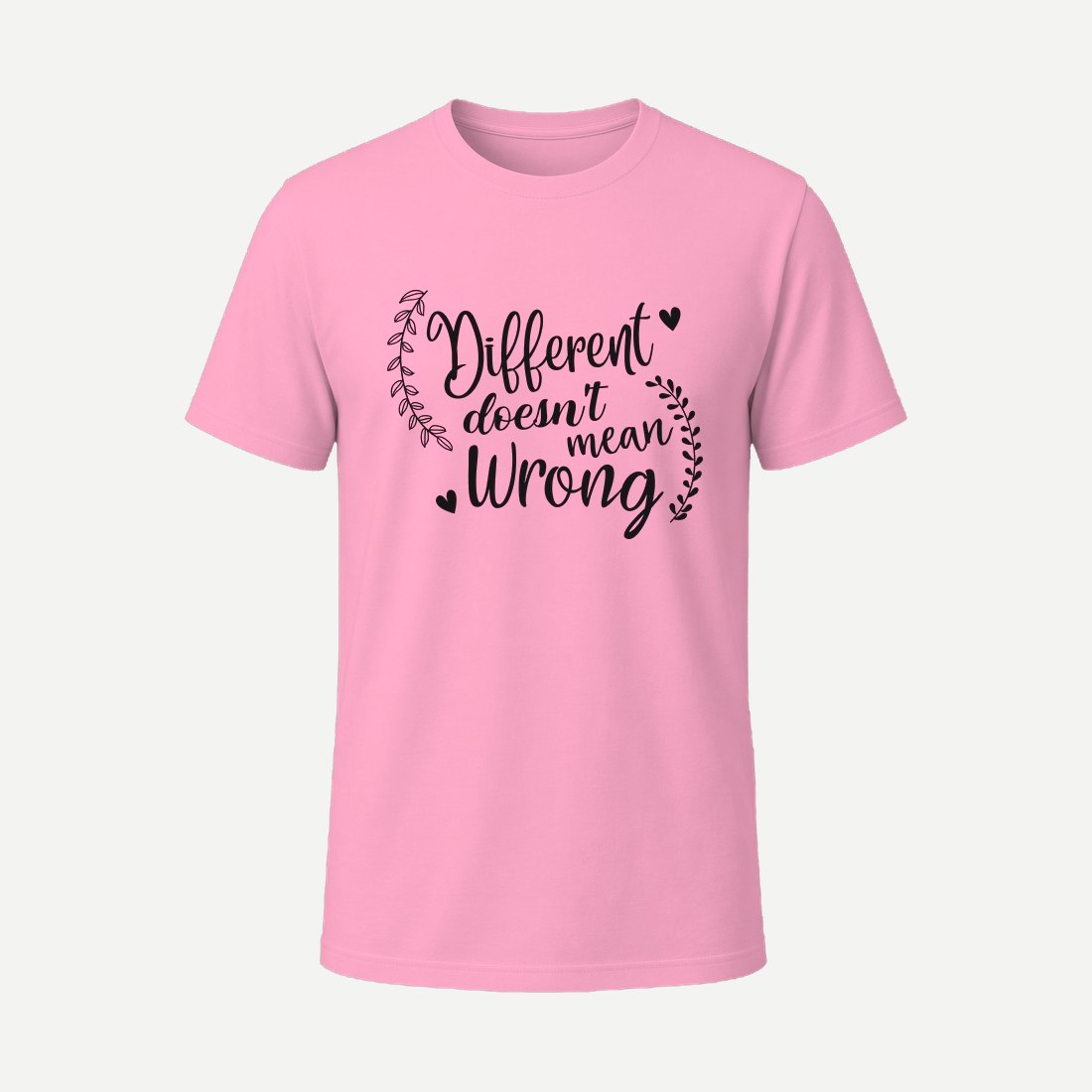 Different Doesnt Mean Wrong 01 Pink