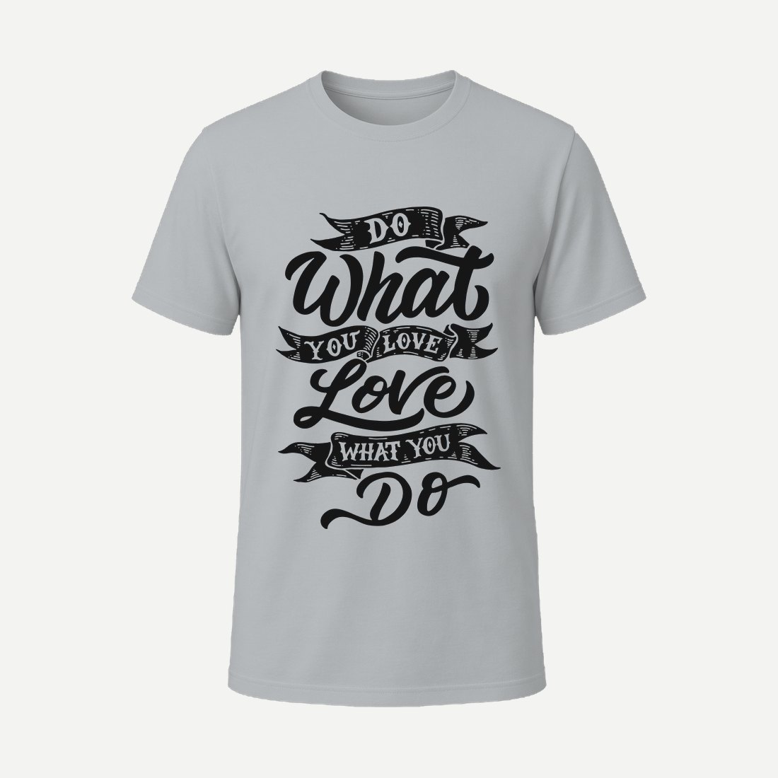 Do What You Love Love What You Do Charcoal