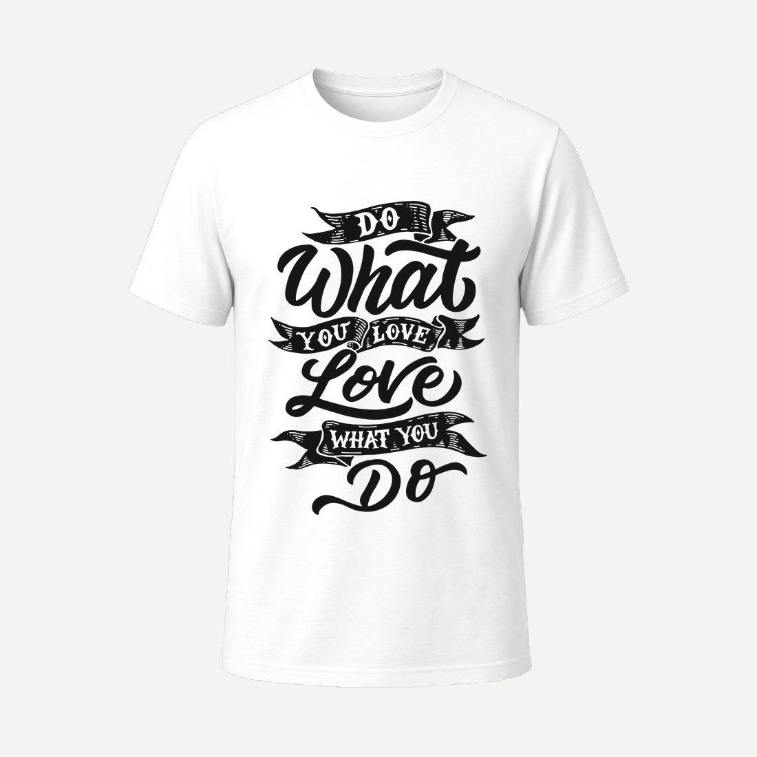 Do What You Love Love What You Do White