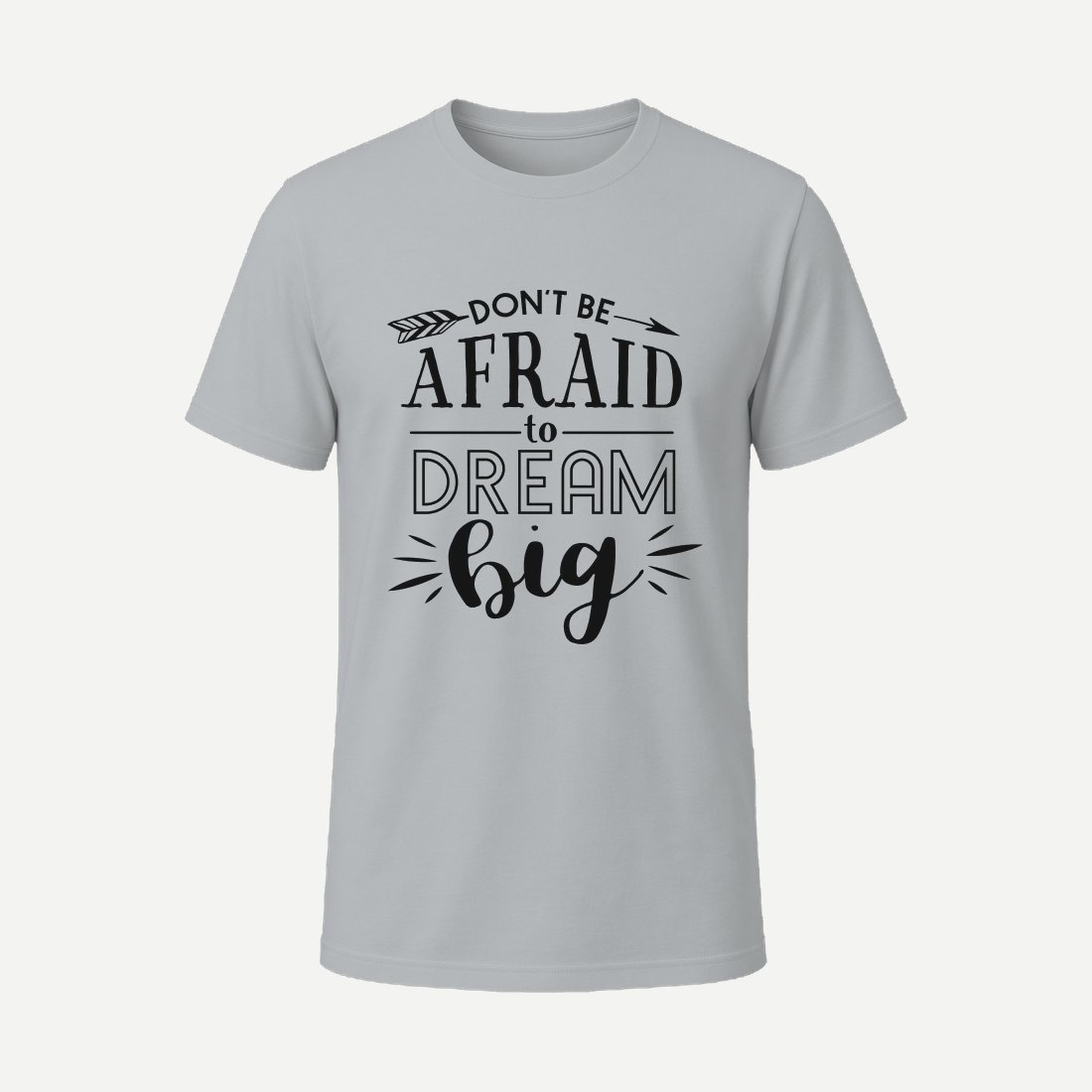 Dont Be Afraid to Dream Charcoal