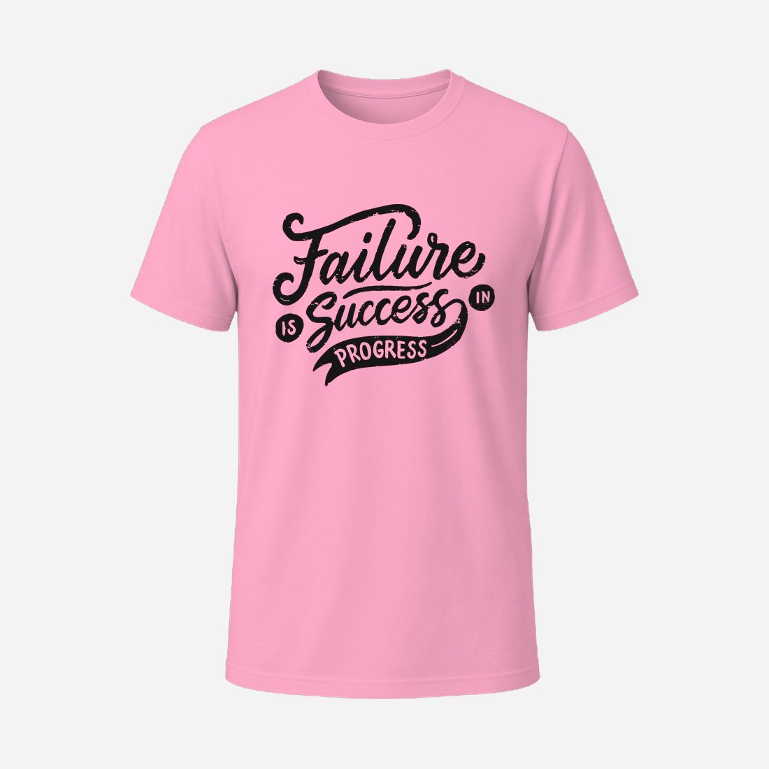 Failure Is Success in Progress Pink