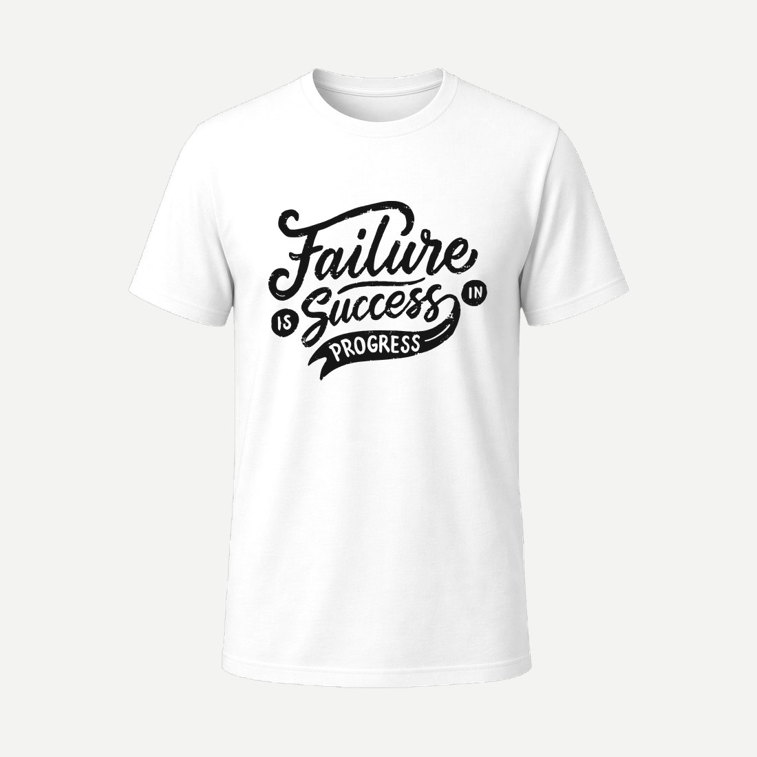 Failure Is Success in Progress White