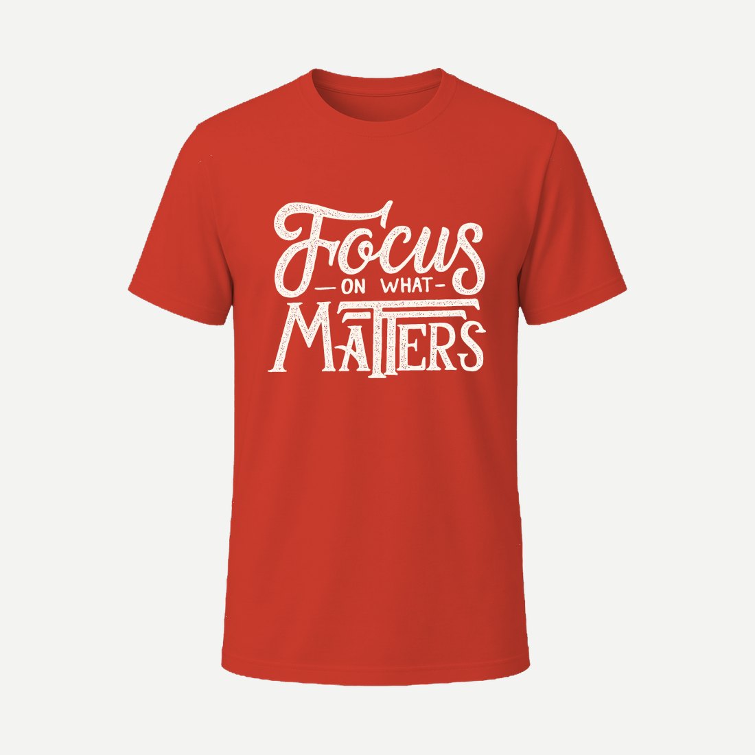Focus on What Matters Red